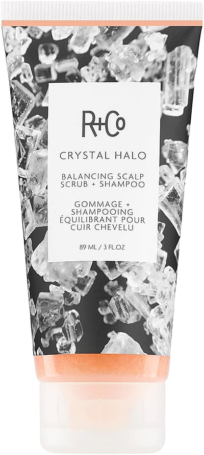 R+Co CRYSTAL HALO Balancing Scalp Scrub+ Shampoo 89 g