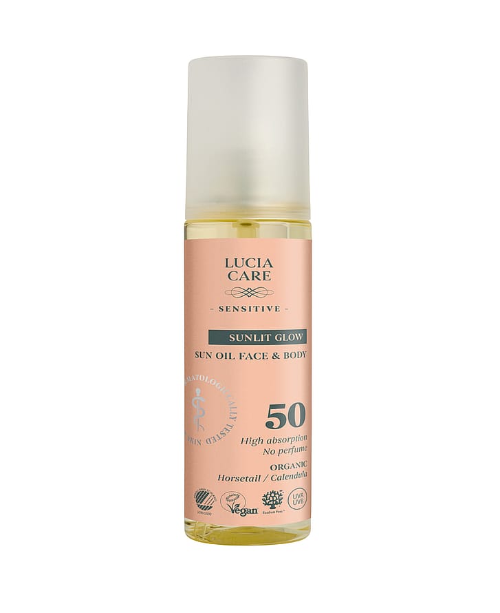 Lucia Care Sunlit Glow Sun Oil SPF 50 145 ml