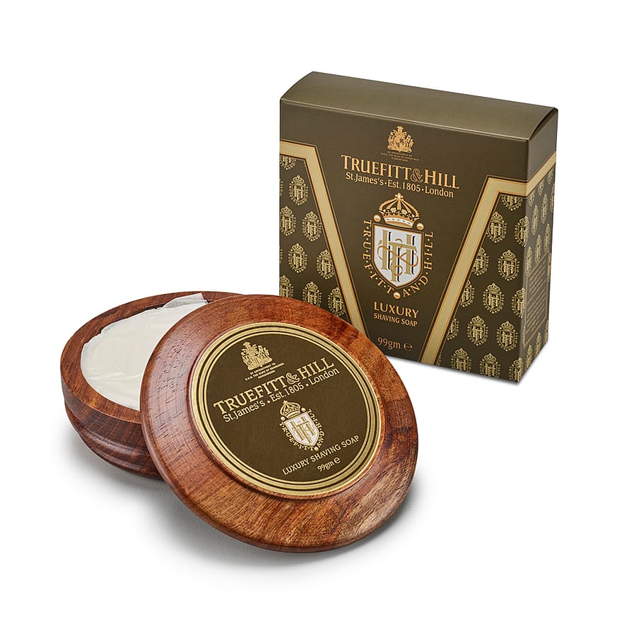 Truefitt and Hill Truefitt & Hill Luxury Shaving Soap in Wooden Bowl 99 g