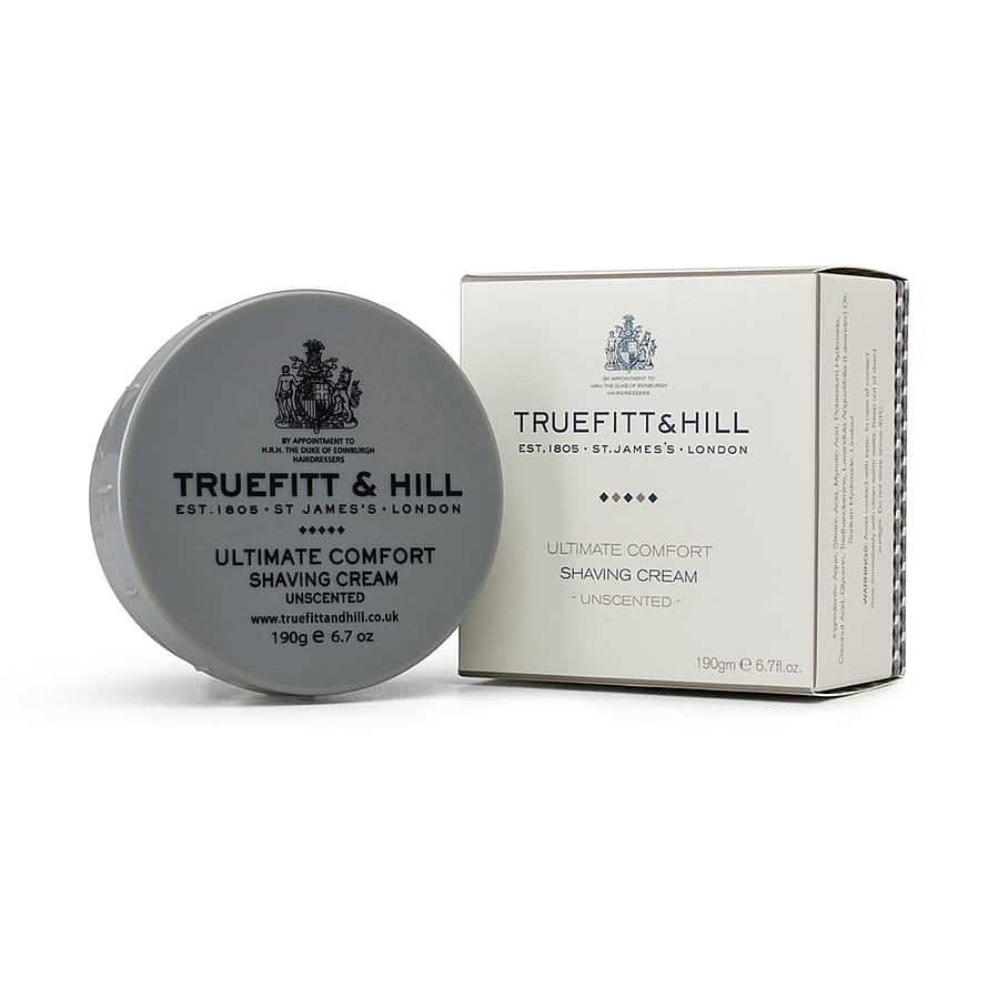 Truefitt and Hill Truefitt & Hill Ultimate Comfort Barbercreme (Uparfumeret) 190 g