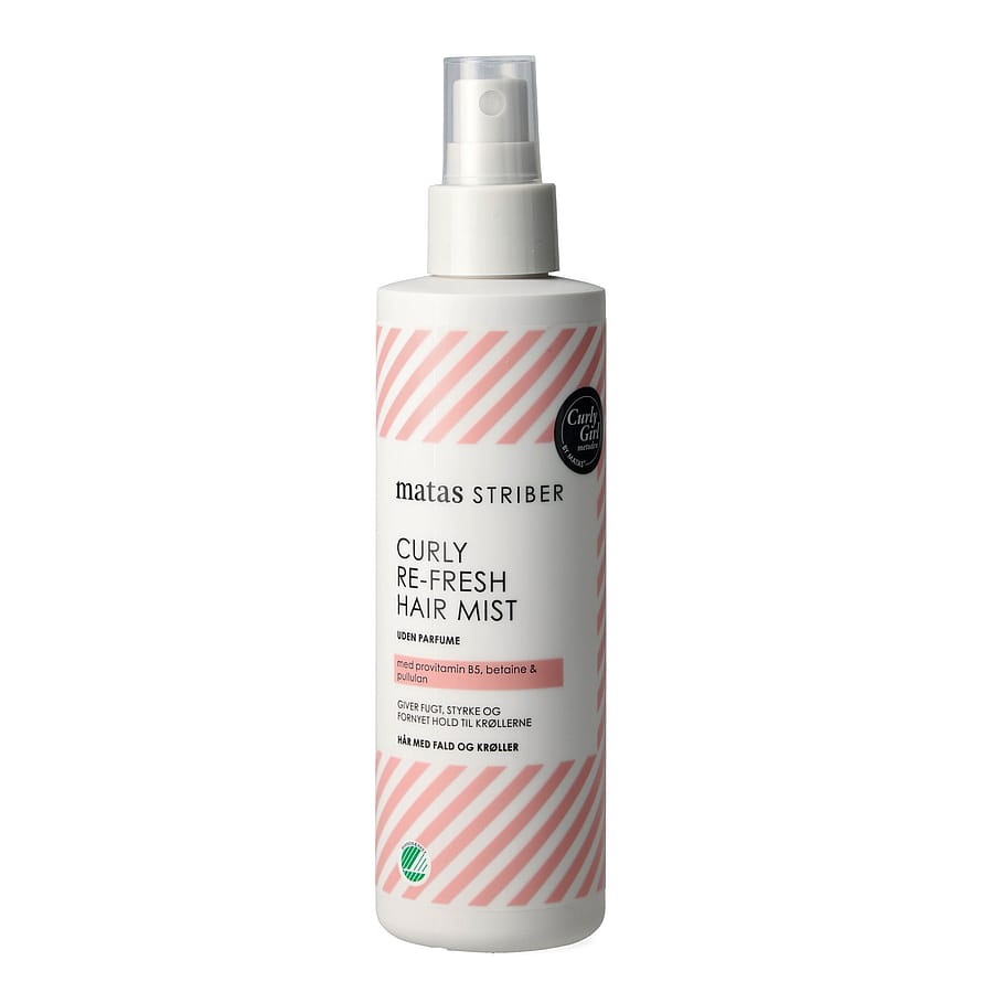 Matas Striber Curly Re-Fresh Hair Mist Uden Parfume 200 ml
