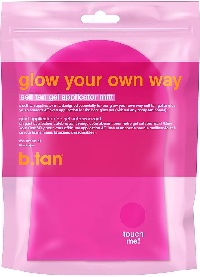 b.tan Glow Your Own Way Gel Mitt