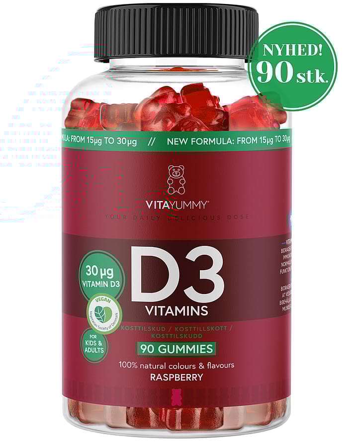 VitaYummy Vitamin D3 90 stk