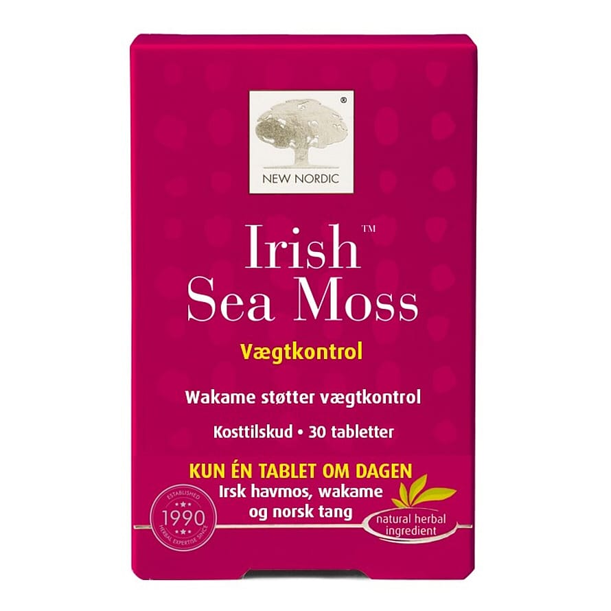 New Nordic Irish Sea Moss 30 tabl.