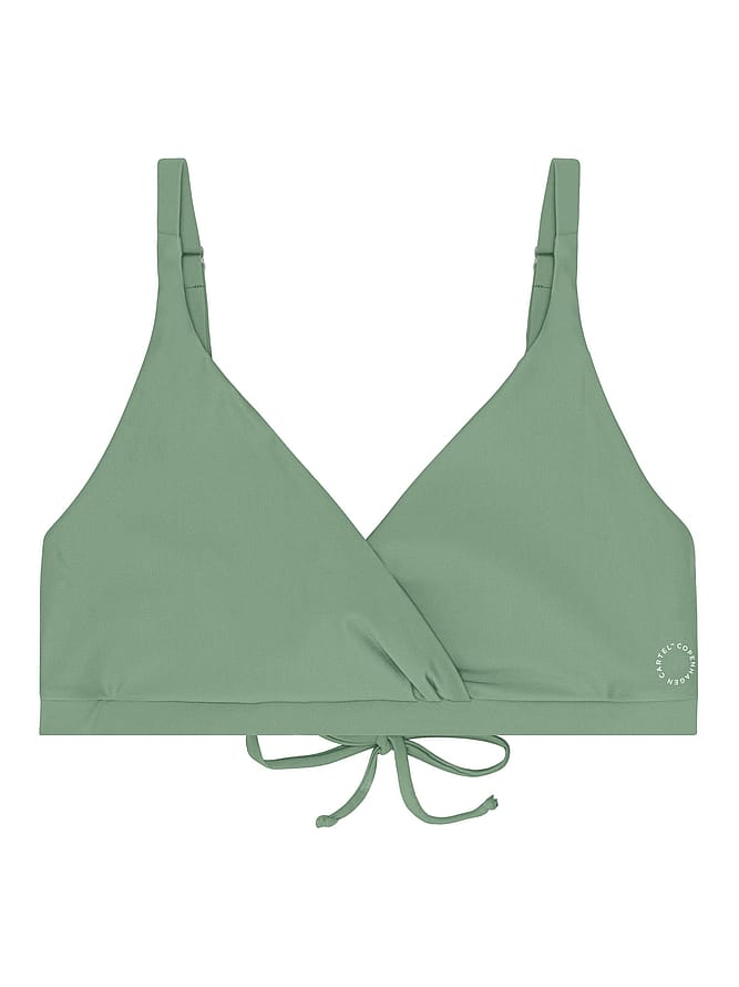 Cartel Copenhagen Istana Draperet Bikini Top Army L