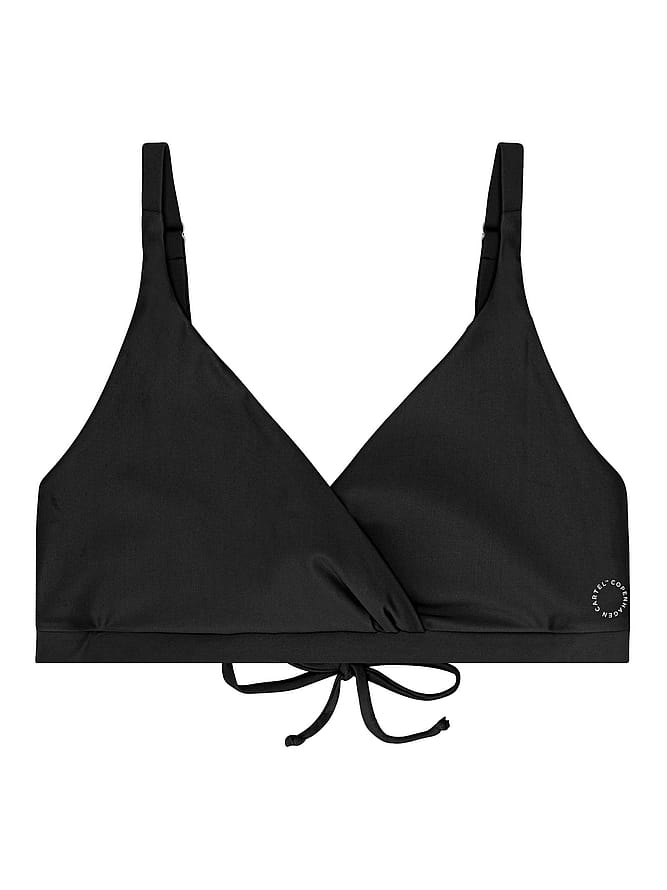 Cartel Copenhagen Istana Draperet Bikini Top Nero L
