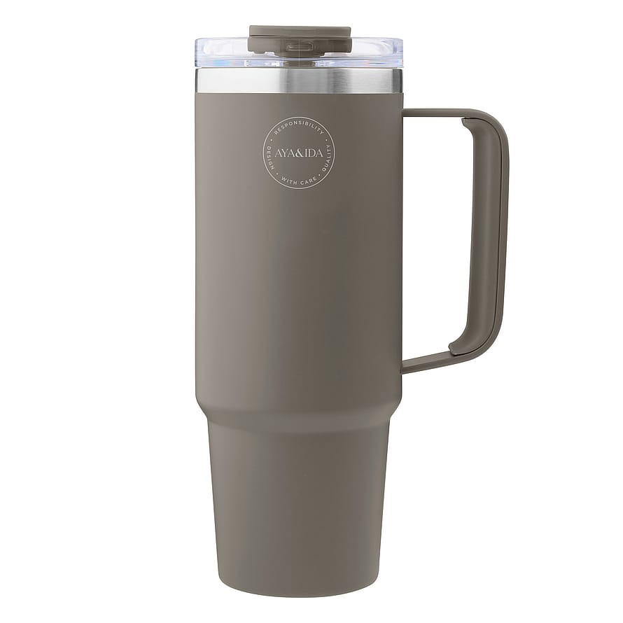 AYA&IDA Genanvendelig Termo To-Go Kop 885 ml Driftwood