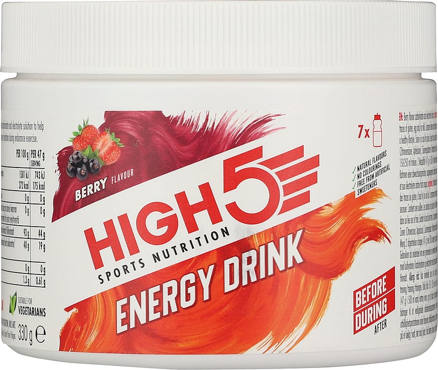High5 Energy Drink Powder Berry 330g