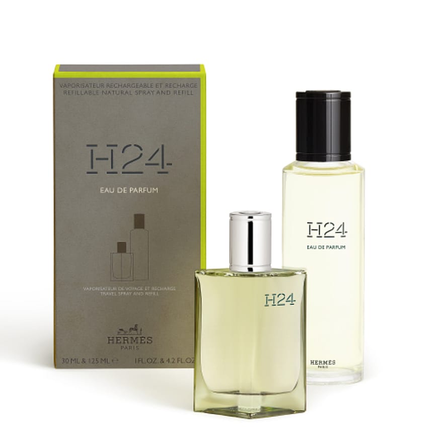 HERMÈS H24 Refill + Refillable Eau De Parfum 30 ml + 125 ml, Refill