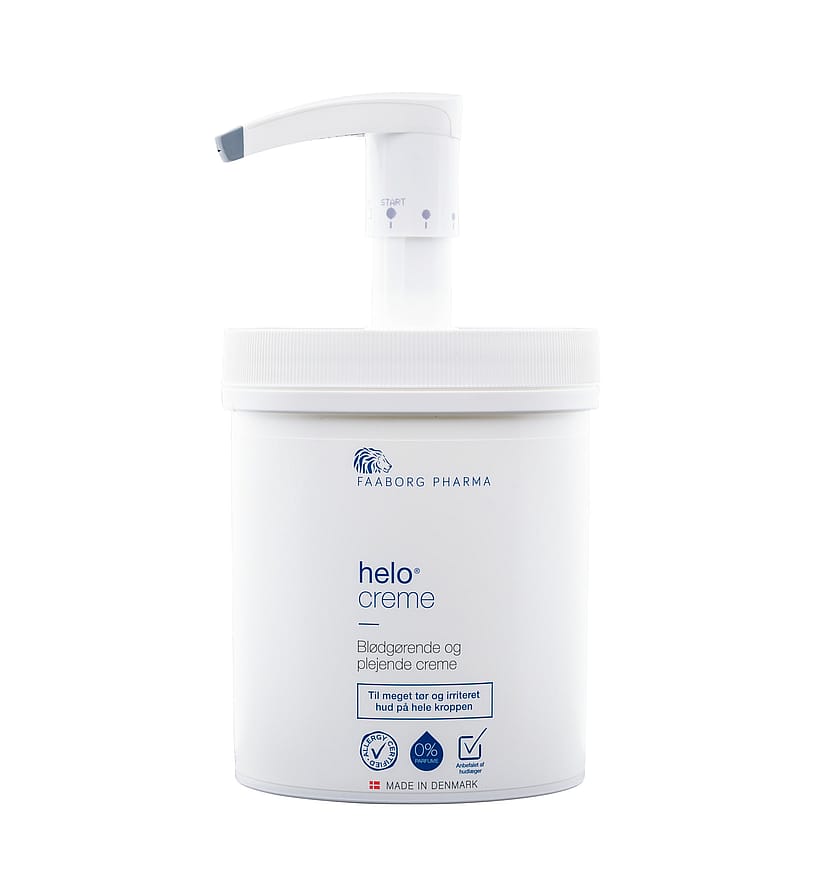 Faaborg Pharma Helo® Creme Krukke M/Pumpe 1000 ml