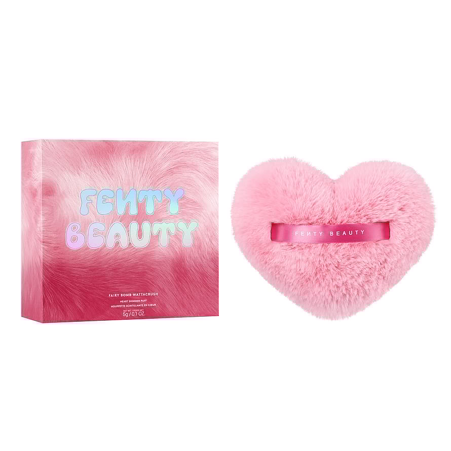 Fenty Beauty Limited Edition Fairy Bomb Wattacrush Heart-Shaped Shimmer Puff Wattacrush
