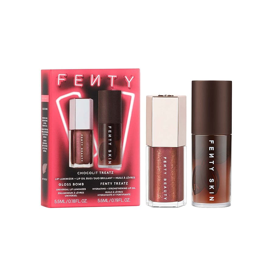 Fenty Beauty Chocolit Treatz - Lip Luminzer + Lip Oil Duo