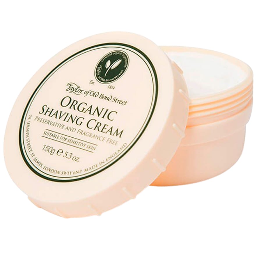 Taylor Of Old Bond Street Barbercreme 150 g Organisk