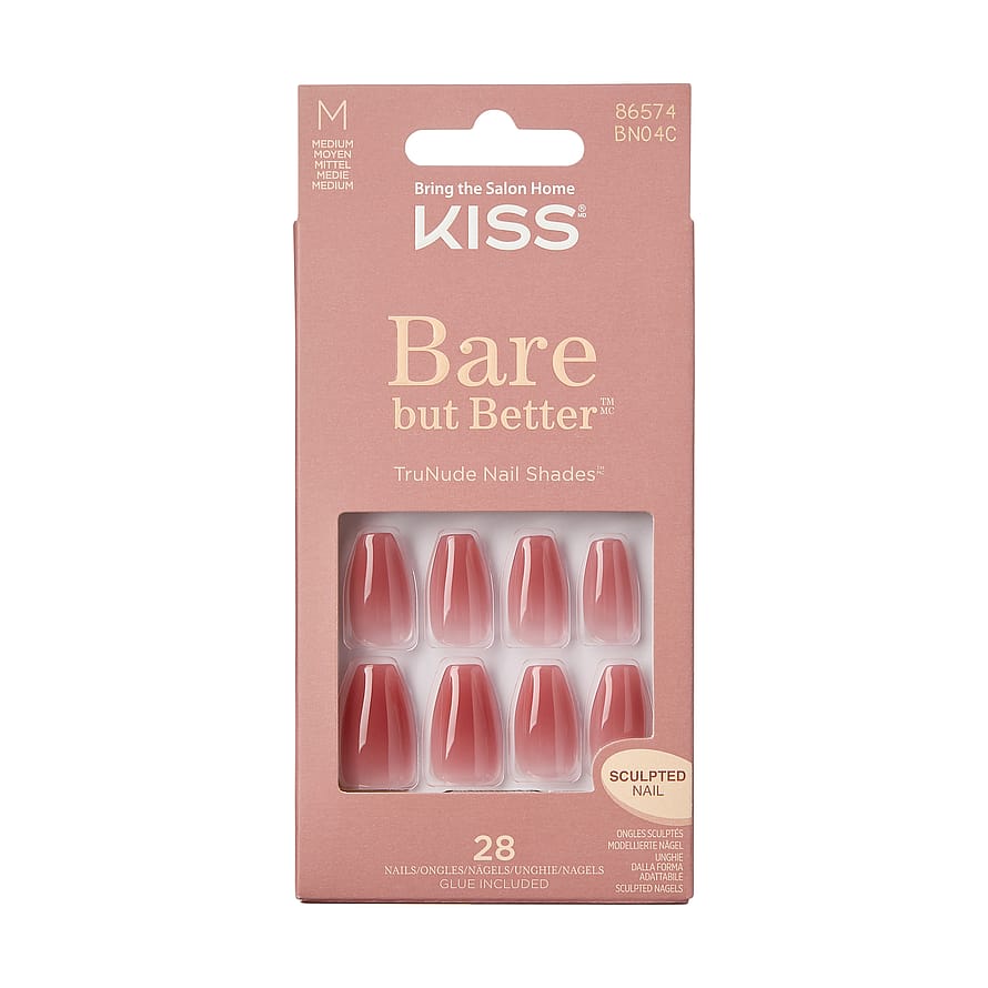 Kiss Bare-But-Better - Nude nude 28 pcs