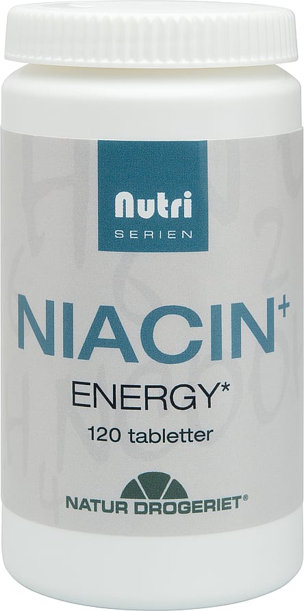 Natur Drogeriet Niacin+ Energy 120 kaps