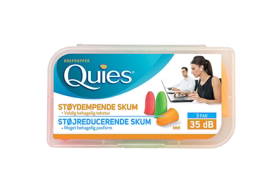 Quies Skum Ørepropper 3 par