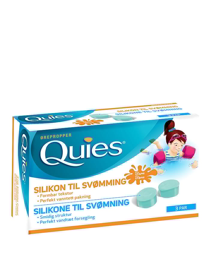Quies Silikone Ørepropper Børn 3 par