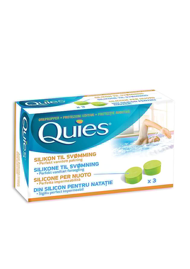 Quies Silikone Ørepropper Voksne 3 par