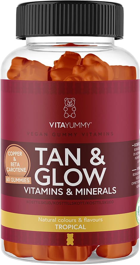 VitaYummy Tan & Glow Tropical 60 stk