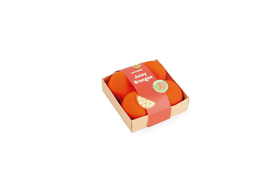 Eat My Socks Strømper 2-pak Juicy Oranges Onesize