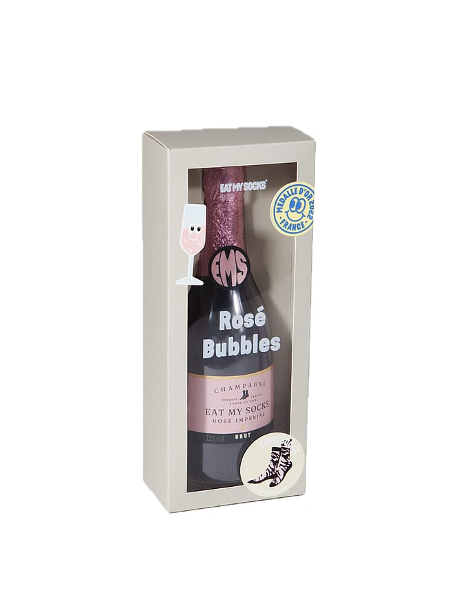 Eat My Socks Strømper Rosé Bubbles Onesize