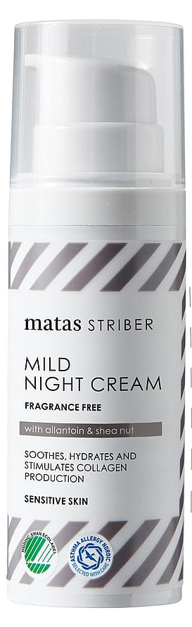 Matas Striber Mild Night Creme For Sensitive Skin 50 ml