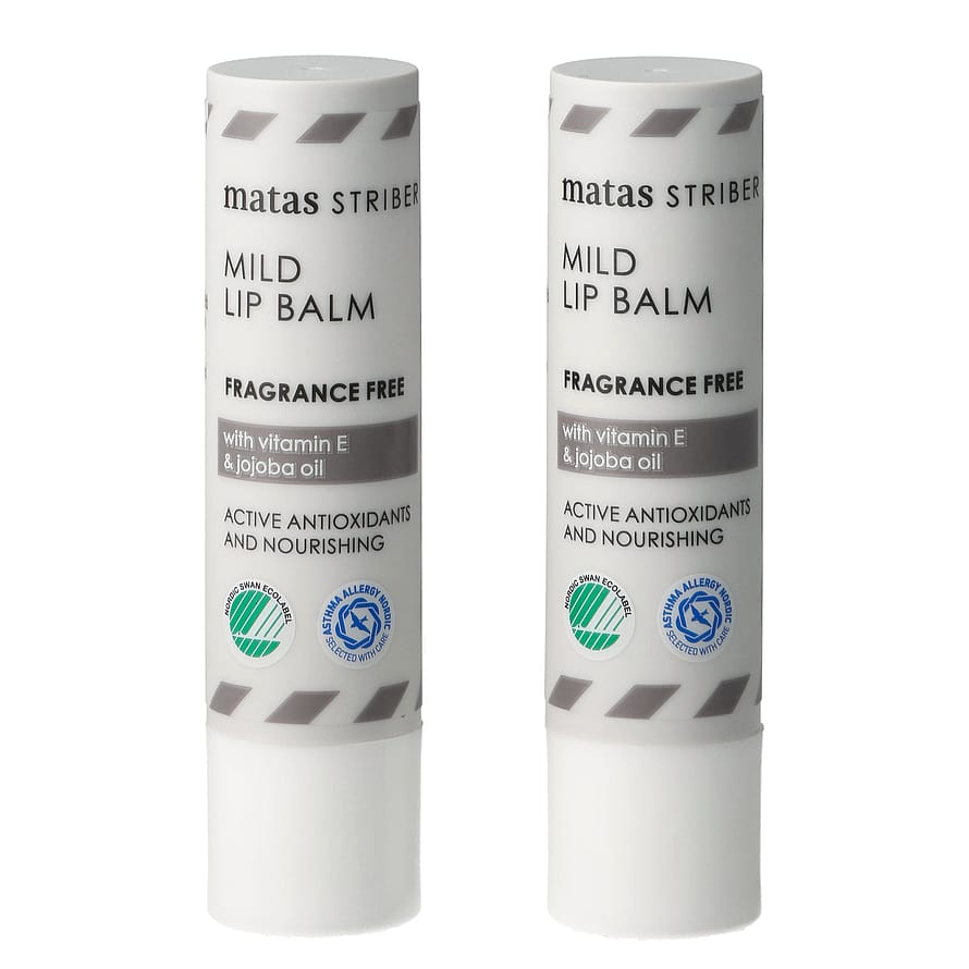 Matas Striber Mild Lip Balm Sticks 2 pcs