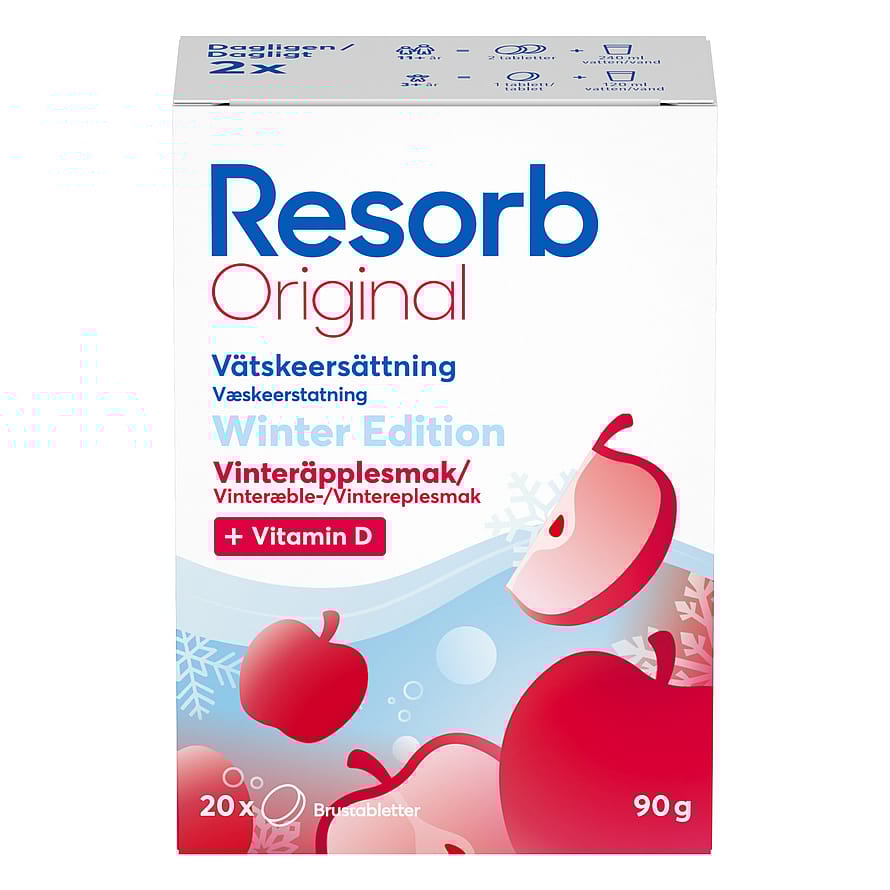 Resorb Original Vinteræble 2 x 10 stk
