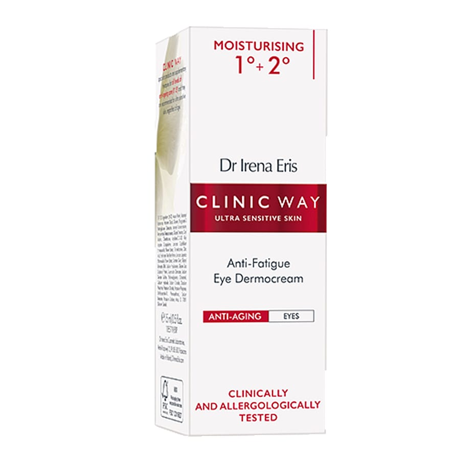 Dr. Irena Eris Clinic Way 1+2 Anti-Fatigue Eye Dermocream 15 ml