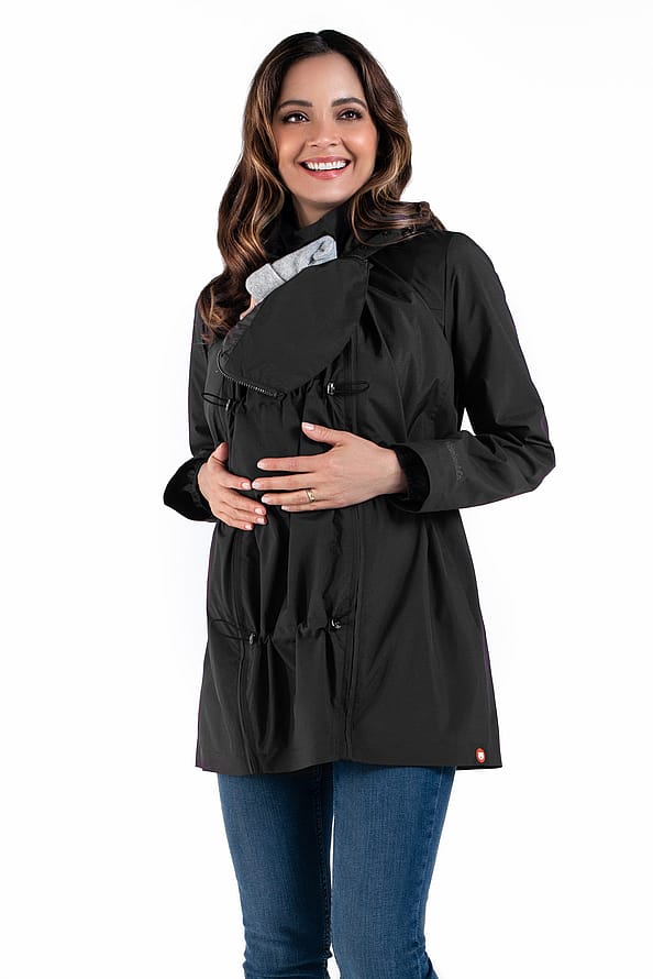 Wombat Numbat Go Graviditets- og bærejakke Black XL