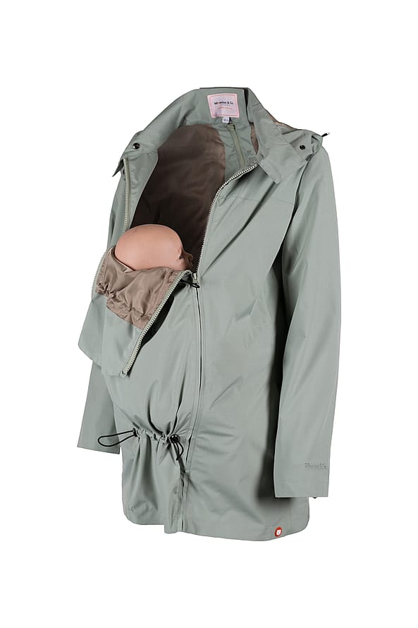 Wombat Numbat Go Graviditets- og bærejakke Mint S