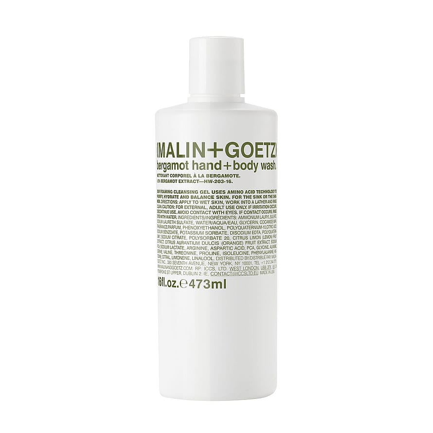 Malin+Goetz Bergamot Hand + Body Wash 473 ml