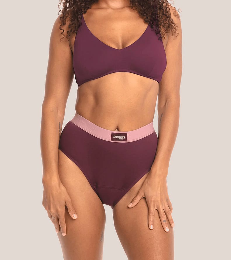 snuggs Menstrual Underwear Hugger Iconic L