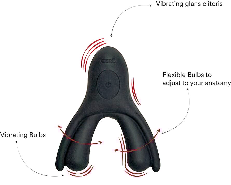 Cere Lalalena Vibrator Black