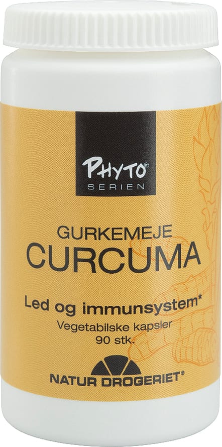 Natur Drogeriet Curcuma m. gurkemeje 495 mg 90 kaps.