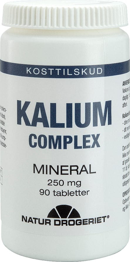 Natur Drogeriet Kalium 250 mg 90 tabl.