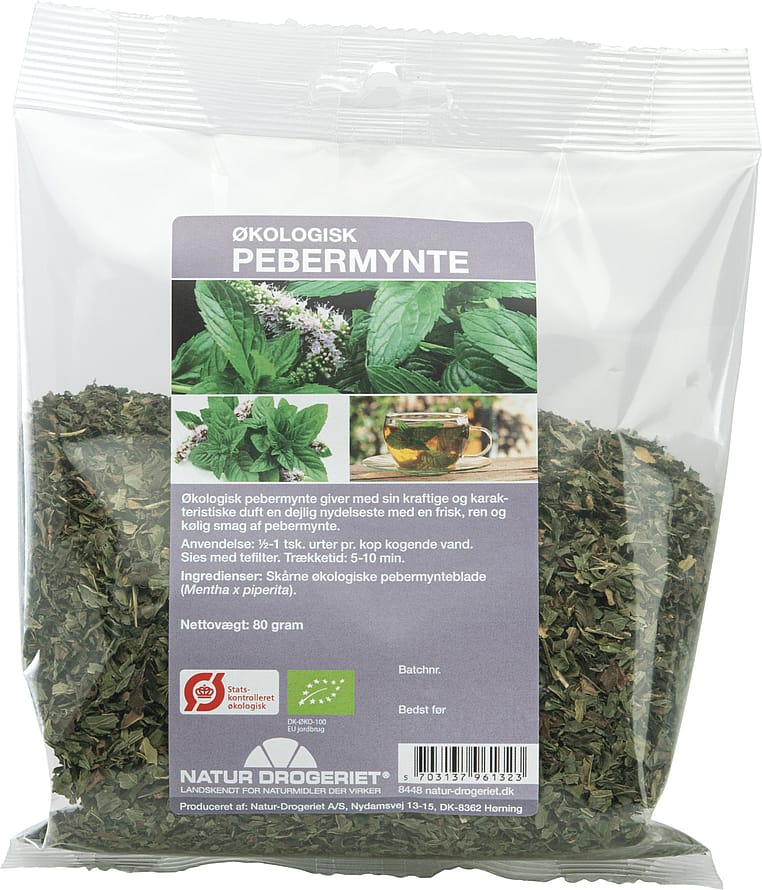 Natur Drogeriet Pebermynte fint skåret Ø 80 g