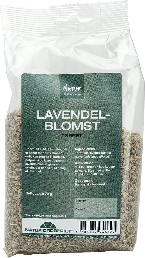 Natur Drogeriet Lavendelblomst Blå 70 g