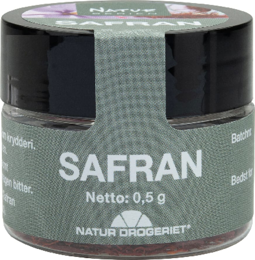 Natur Drogeriet Safran ægte hel i pose 0,5 g