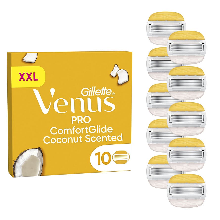 Gillette Venus Pro Comfortglide Coconut Barberblade Largepack 10ct