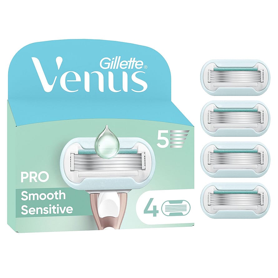 Gillette Venus Pro Smooth Sensitive Barberblade 4ct