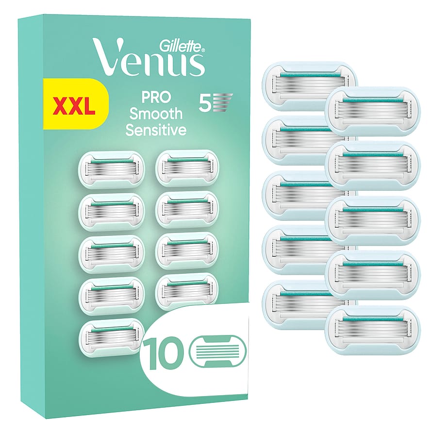 Gillette Venus Pro Smooth Sensitive Barberblade Largepack 10ct