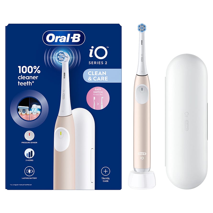 Oral-B iO2 Series Eltandbørtse Calm Pink