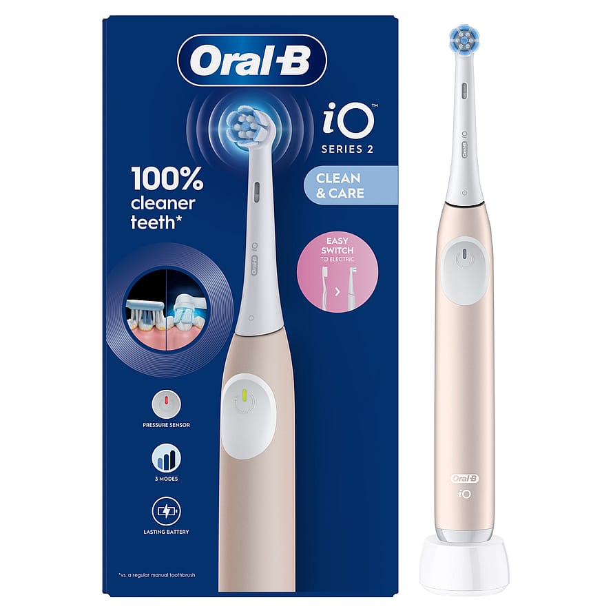 Oral-B iO2 Series Eltandbørtse Calm Pink