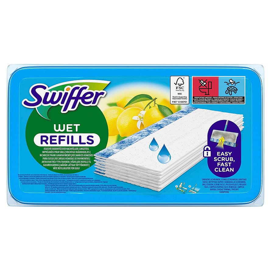 Swiffer Wet 20ct Citrus 20 stk