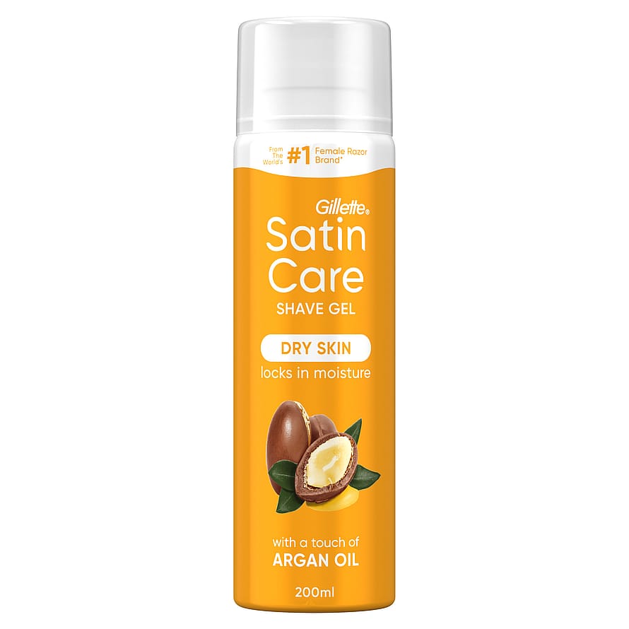 Gillette Satin Care Argan Oil Gel 200 ml