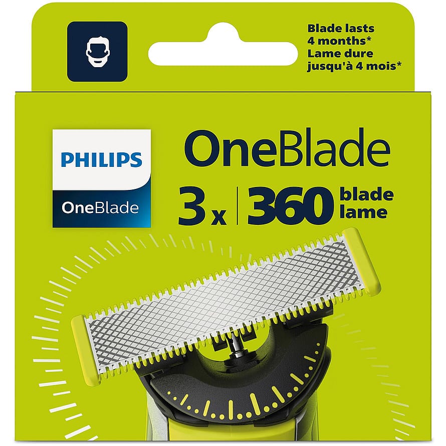 Philips OneBlade 360 blade QP430/50 3 stk