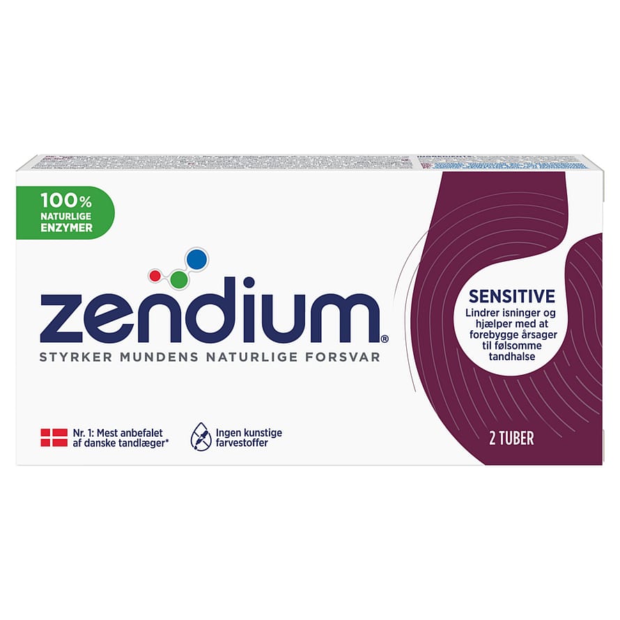 Zendium Sensitive Tandpasta 2 x 50 ml