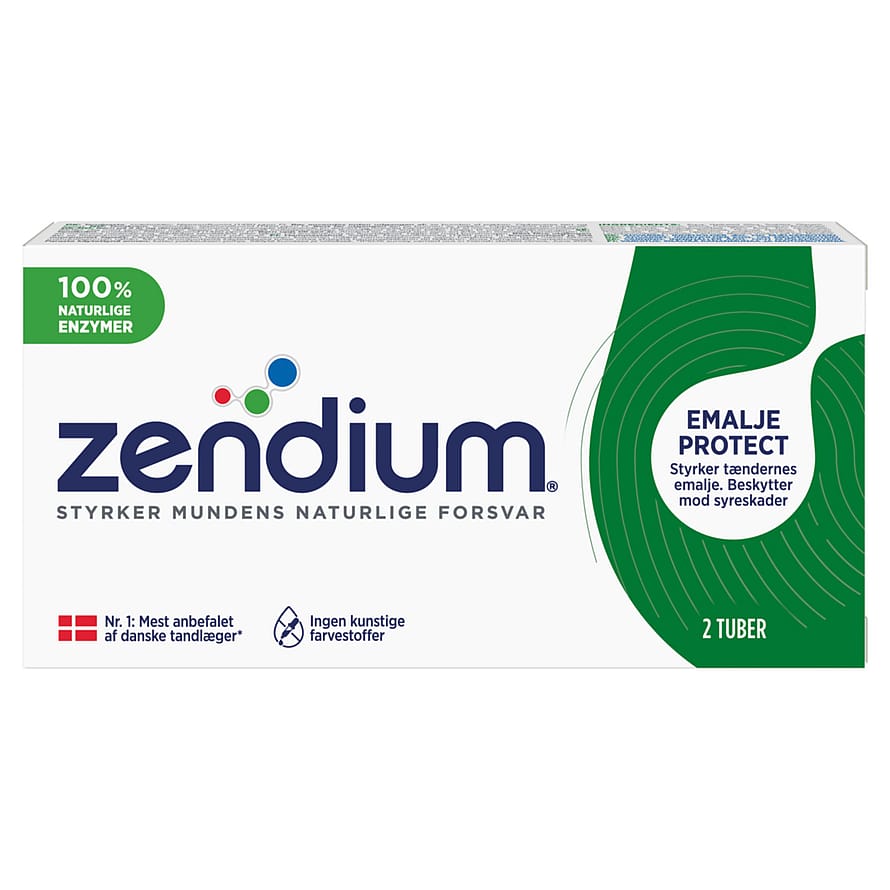 Zendium Emalje Protect Tandpasta 2 x 50 ml