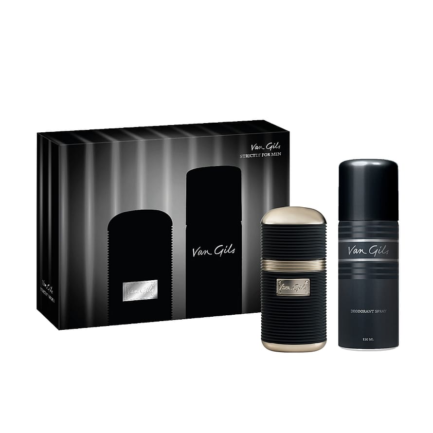 Van Gils Strictly For Men Eau de Toilette & Deo Spray Gaveæske